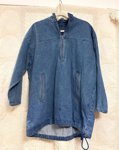 Vintage Denim Pullover Blue Size M