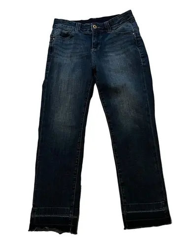 Jag jeans JAG Mid Rise Straight Leg Let Down Raw Hem, Sz 4/26