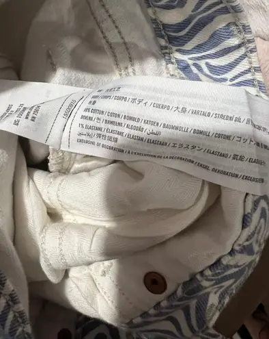 Abercrombie & Fitch The 90s Straight Ultra High Rise Jeans Zebra thumbnail 6