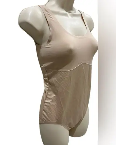 Spanx  Thinstincts 2.0 Tank Panty Bodysuit Champagne Beige LG