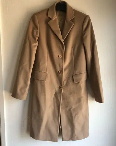 United Colors Of Benetton wool blend camel color dress coat dress jacket