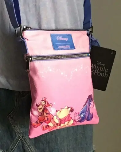Lounge Fly New Winnie the Pooh and Friends Crossbody Travel Bag
