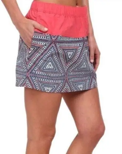 Patagonia  Baggies Chevron print mini skirt