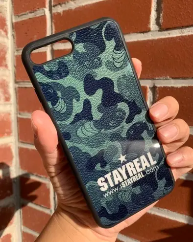 iPhone 8Plus 7Plus Fashion Camouflage Drop Protection Case Green