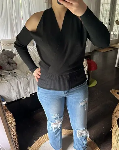 Reiss Women’s Small Cold Shoulder Ramone Top