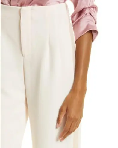 Cinq à Sept Ruthy Sequin Stripe Pants In Travertine Women's Size 8 NWOT Pink