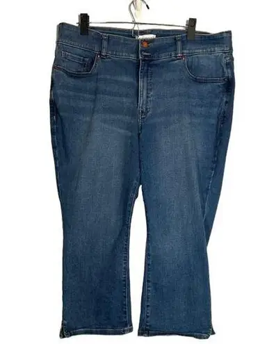 Lane Bryant  Blue High Rise Skinny Cotton Blend Denim Jeans Women Sz 18