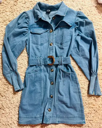 FATE. Boutique Brand Denim Dress Size Small