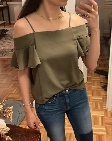 West Kei olive green top