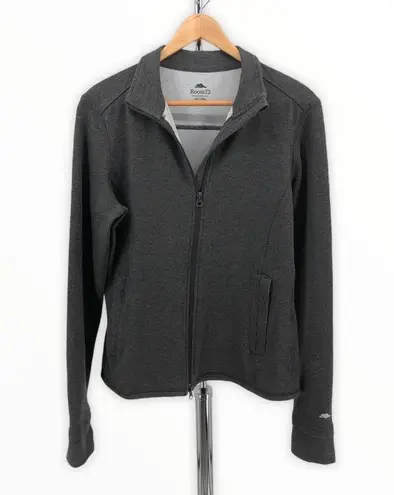 Roots 73 Edenvale Women’s Grey Knit Zippered Jacket