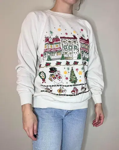 Hanes  Vintage Ugly Christmas Sweater