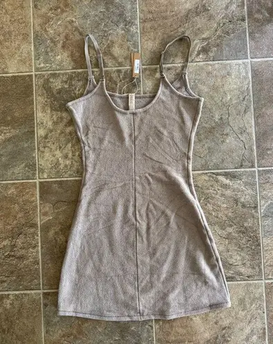 SKIMS Terry Slip Dress Desert Size Medium