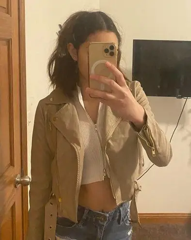 Forever 21  FAUX LEATHER JACKET