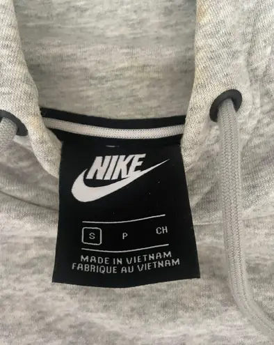 Nike Gray Cropped Sweatshirt