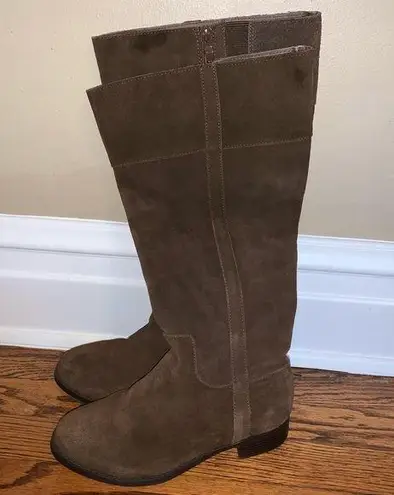 Torrid  Brown Suede Riding Boots size 7