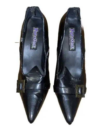Fantasma Black Witch Shoes Sz 10? costume Halloween Cosplay Renaissance Fair