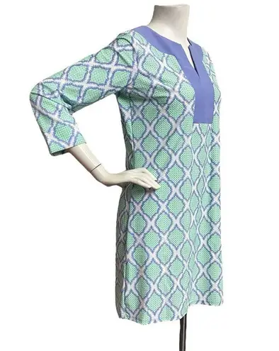 Cabana Life Sardinia Sands Tunic Dress UPF 50 Women’s Small Slinky Smooth Mini Purple