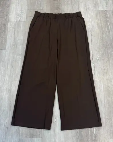 Universal Standard Brown Straight Knit Pants - New - Size 18/20
