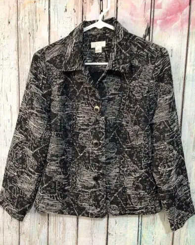 Christopher & Banks  Size Small Blazer Black / White ❤️💕