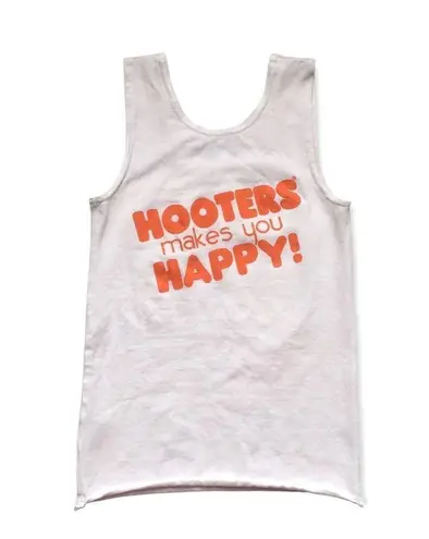 Hooters 🔃 Logo Waitress Uniform Tank Top