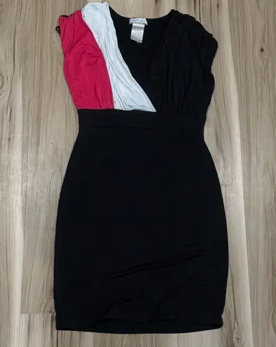 Baby Phat Y2K Bodycon Colorblock Dress Women’s Medium