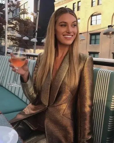 Ramy Brook Women's Jacket "Dahlia" metallic 2