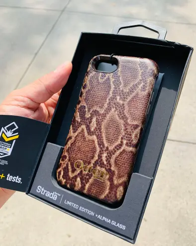 iPhone SE2/8/7 Stylish Snake Skin Shockproof Defender Case Multiple