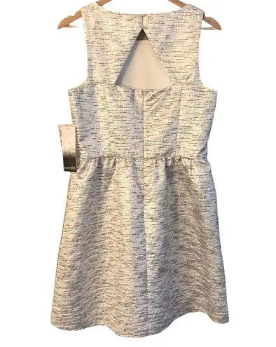 Kensie  Silver Fit & Flare Dress