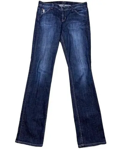 Hudson Jeans  Women's Size 29 Low Rise Straight Leg Dark Wash Denim Blue