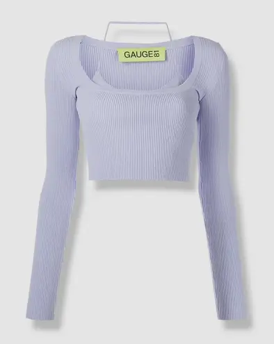 GAUGE81 Women's Purple Yukita Double Layered Long