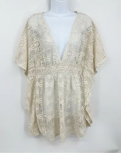 Xhilaration  Lace Boho Swimsuit Cover Up Size XL Pool Beach