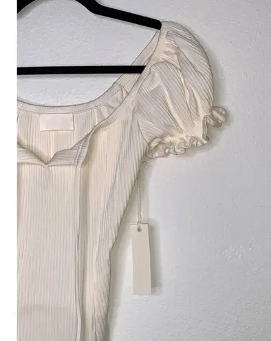 Capulet 5/$25 NWT  Marlow Thong Bodysuit in Cream