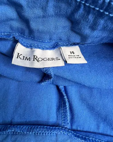 kim rogers Pull on Skort Blue Size 14