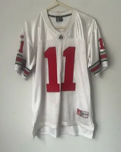 Ohio State Vintage Used Condtion Buckeyes Football Jersey Size Medium = Red
