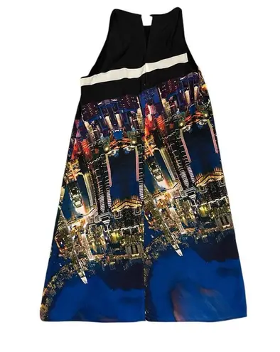 Clover Canyon BLACK SLEEVELESS PRINT DRESS XS