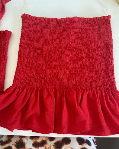 Showpo 2 Piece Red Set