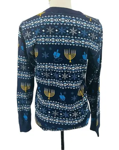 Hanna Andersson Hanukkah Women's Long John Top Small Sleep Shirt