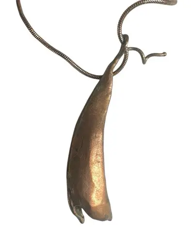 Michael Michaud Silver Seasons 4 Pearl Pea Pod Necklace