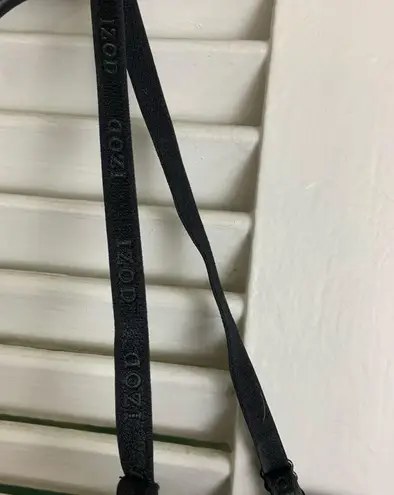 IZOD 36C Black Cream lace bra