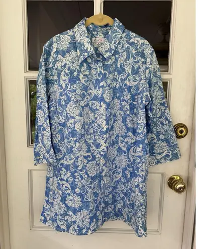 Denim & company button