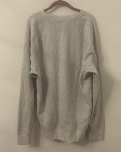 NWT Homage Pittsburgh Steelers Gray Collegiate Crest Long Sleeve Sweatshirt XL