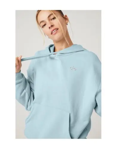 Alo Yoga  Accolade Hoodie Chalk Blue M thumbnail 4