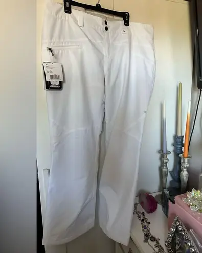 Obermeyer NWT MALTA White Pant $169 MSRP