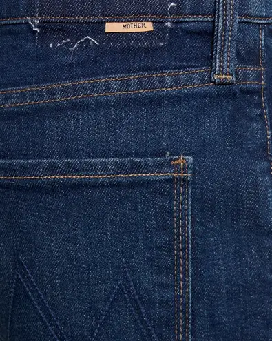 MOTHER Denim Mother Down Low Spinner Heel Jeans In Digital Underground 27