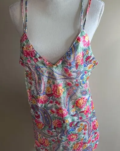 Tesoro satin night gown size large Pink