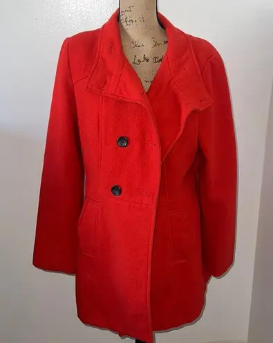 Old Navy  Orange Wool Winter Coat