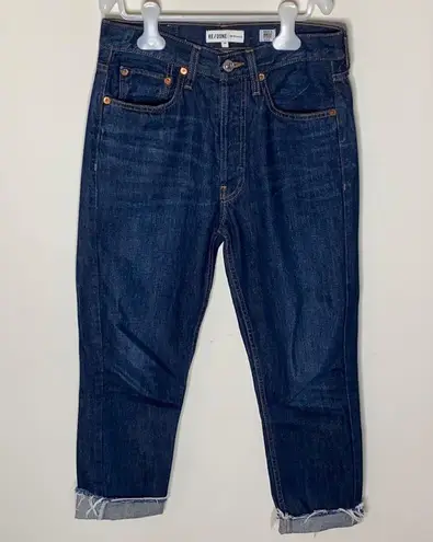 RE/DONE Originals High Rise Rigid Crop Jeans sz 27