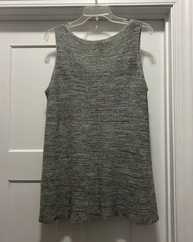 Green Brown Tight Knit Sweater Tank top Sleeveless Top Plus Size 1X Lightweight