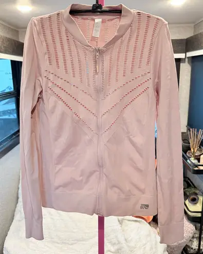 Marika Light Pink Cutout Jacket size Medium