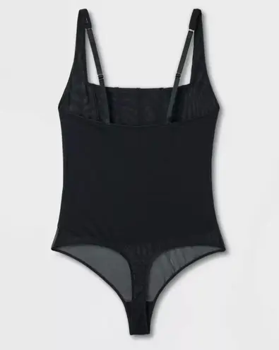 Auden Women's Rhinestone Lingerie Bodysuit - Black